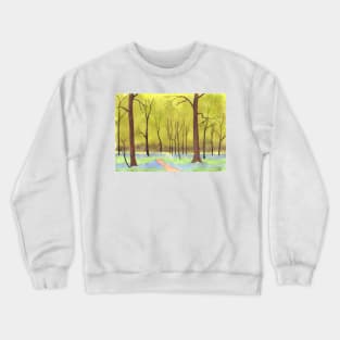 Bluebell Woodland Crewneck Sweatshirt
